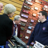 Lady Mayoress visits Richardsons Stall